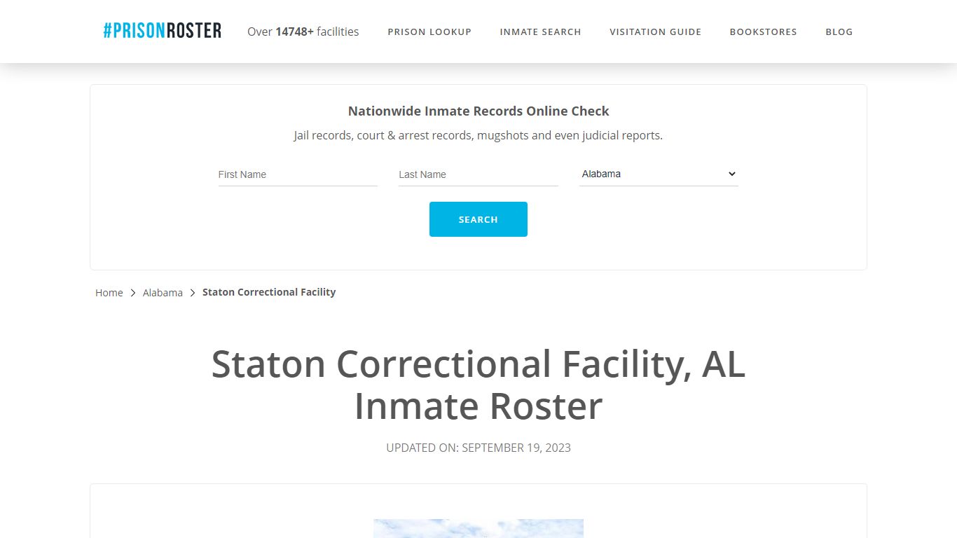 Staton Correctional Facility, AL Inmate Roster - Prisonroster